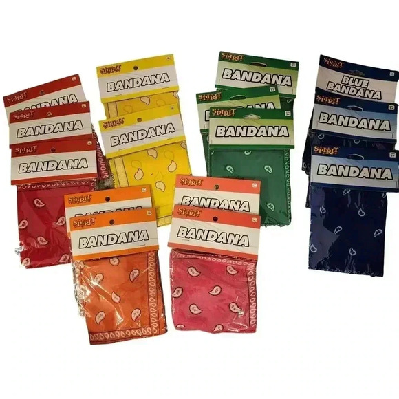 Spirit Halloween Store Accessories - Bandana Lot